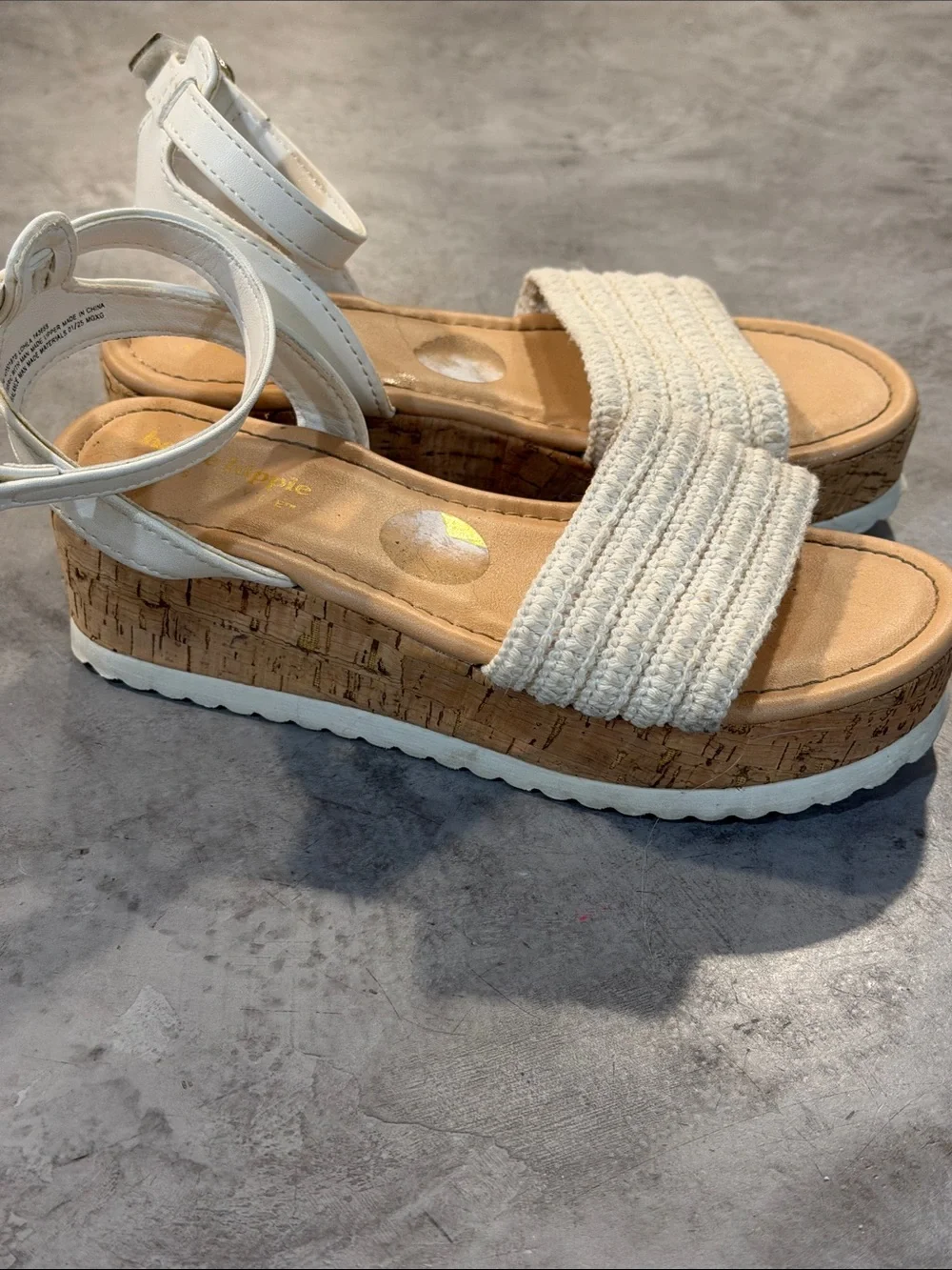 Little Girls Summer Wedge